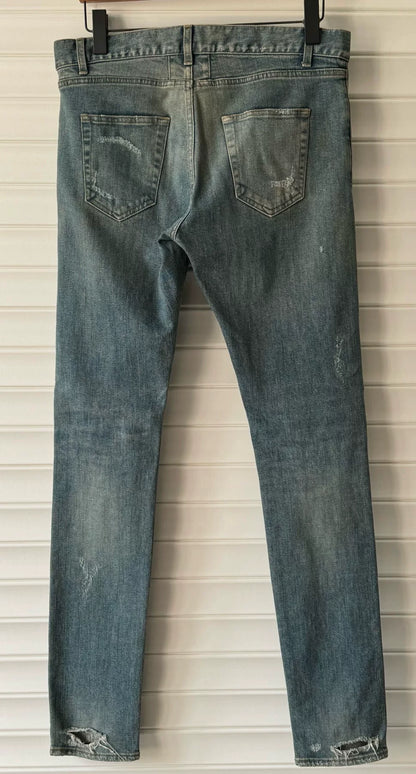 Saint Laurent 15FW Distressed D02 Jeans