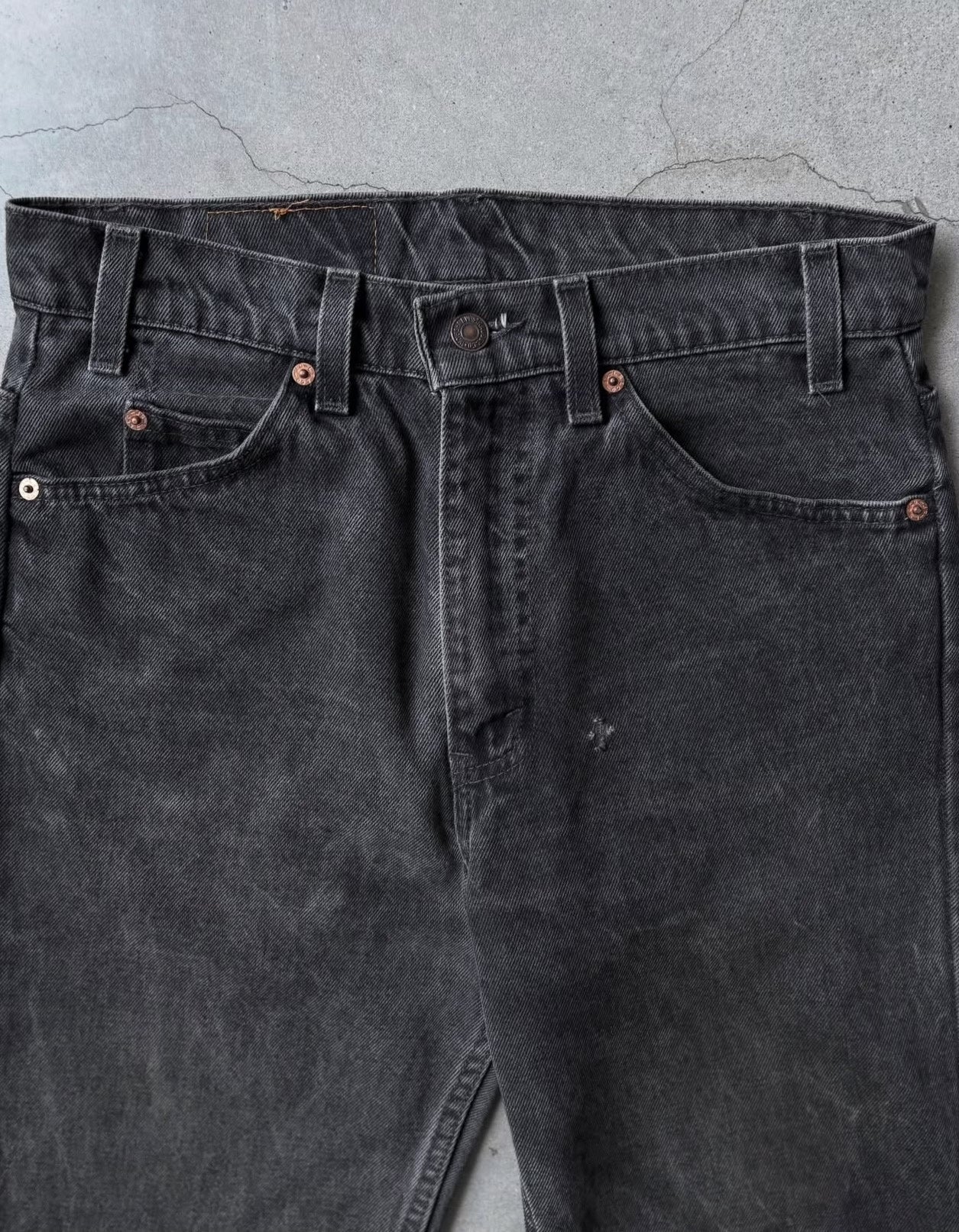 Vintage Levi's 1990s 517 Orange Tab Black
