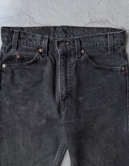 Vintage Levi's 1990s 517 Orange Tab Black