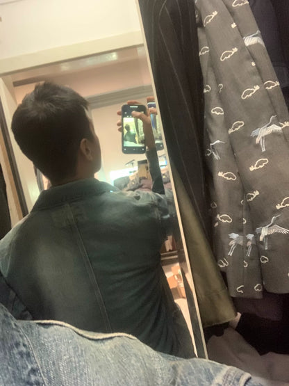 rrl classic engineer jacket size small