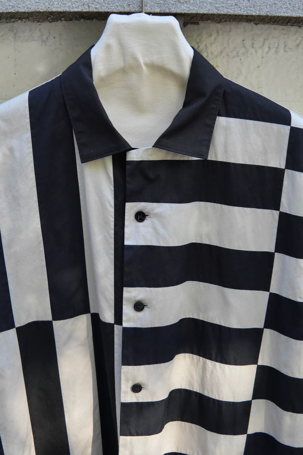 Yohji Yamamoto 80s Irregular Stripe Shirt
