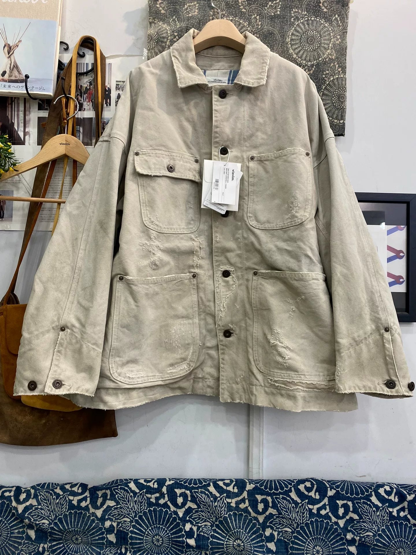 visvim 22ss Macray Coverall Crash Jacket