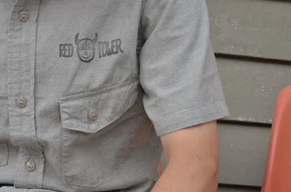 Red Power Short Sleeve Shirt