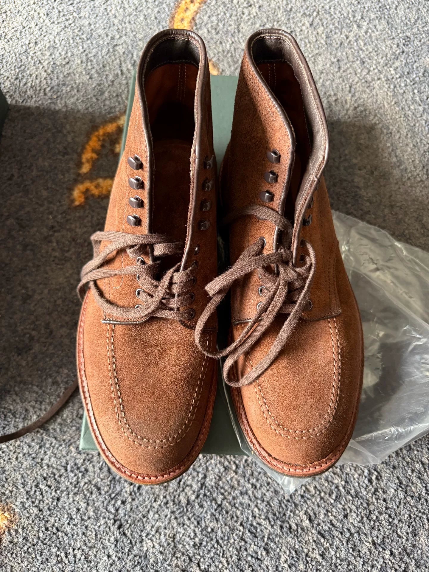 Alden Indy Brown Suede Boots