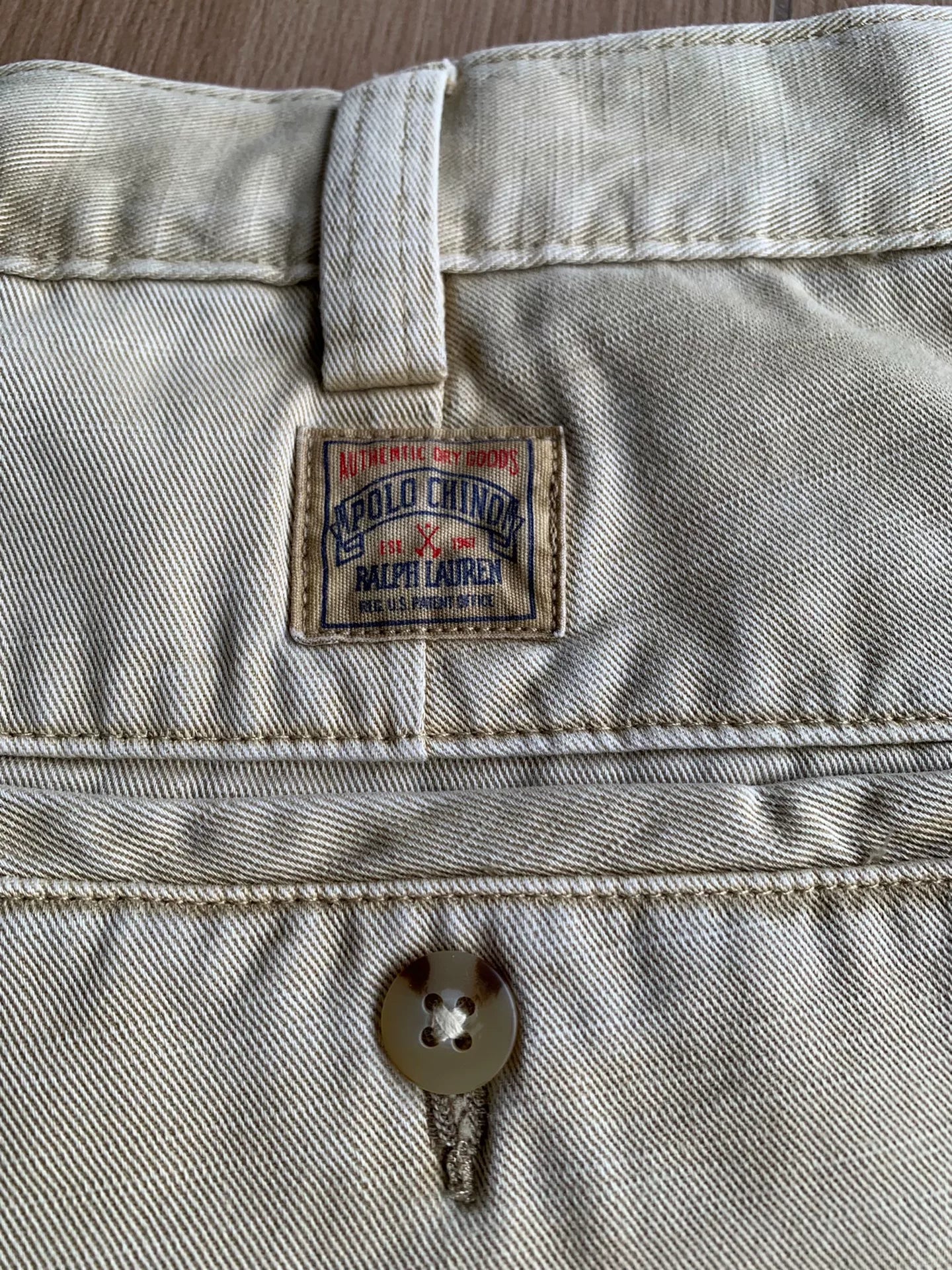 Polo Ralph Lauren Washed Distressed Chino Shorts