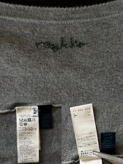 Yohji Yamamoto Regulation 25SS Knit Top