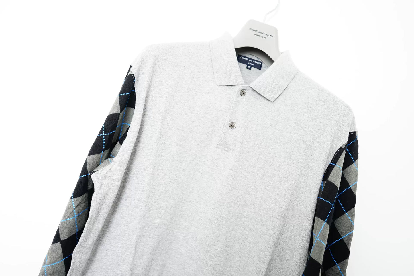 Comme des Garçons Patchwork Sleeve Long-Sleeve Top