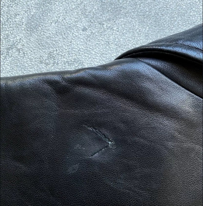 Vintage Polo Ralph Lauren 1990s Leather Jacket