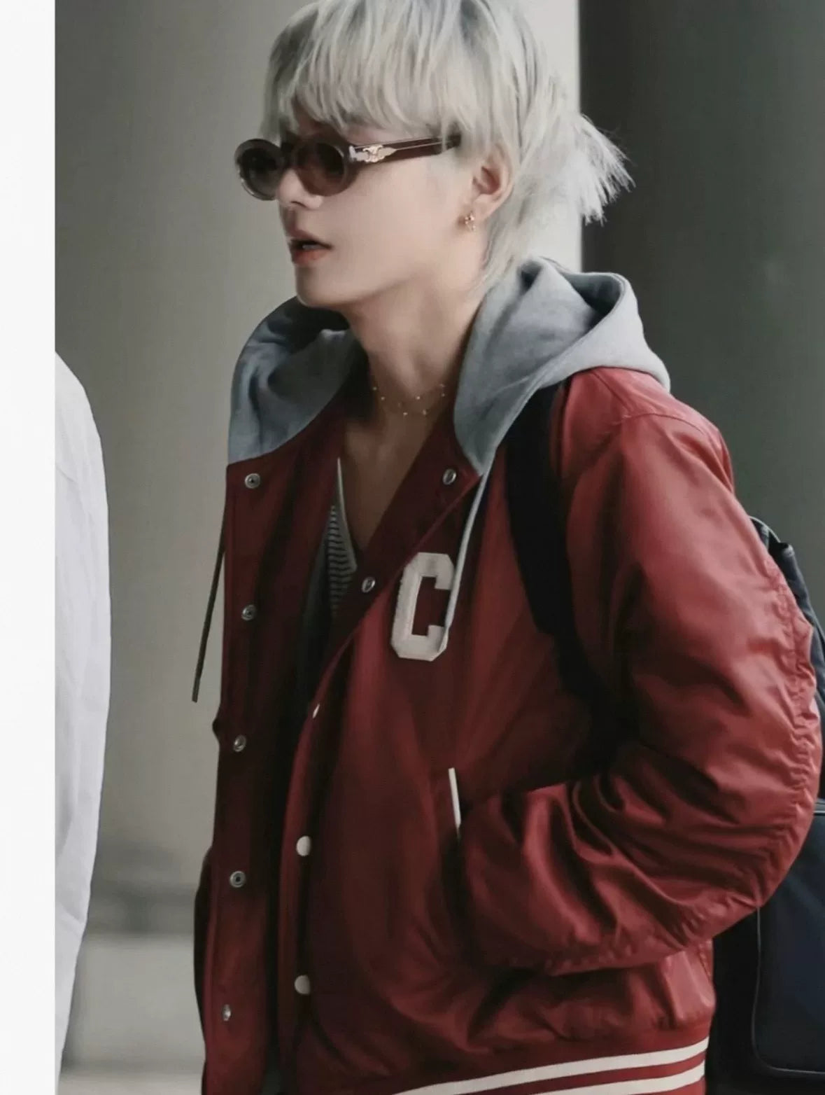 Celine Logo Bomber Jacket by Hedi Slimane