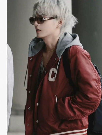 Celine Logo Bomber Jacket by Hedi Slimane