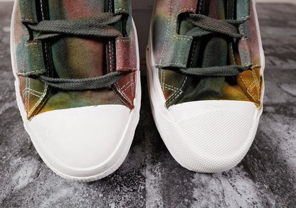Needles Asymmetric Ghillie Tie Dye Sneaker