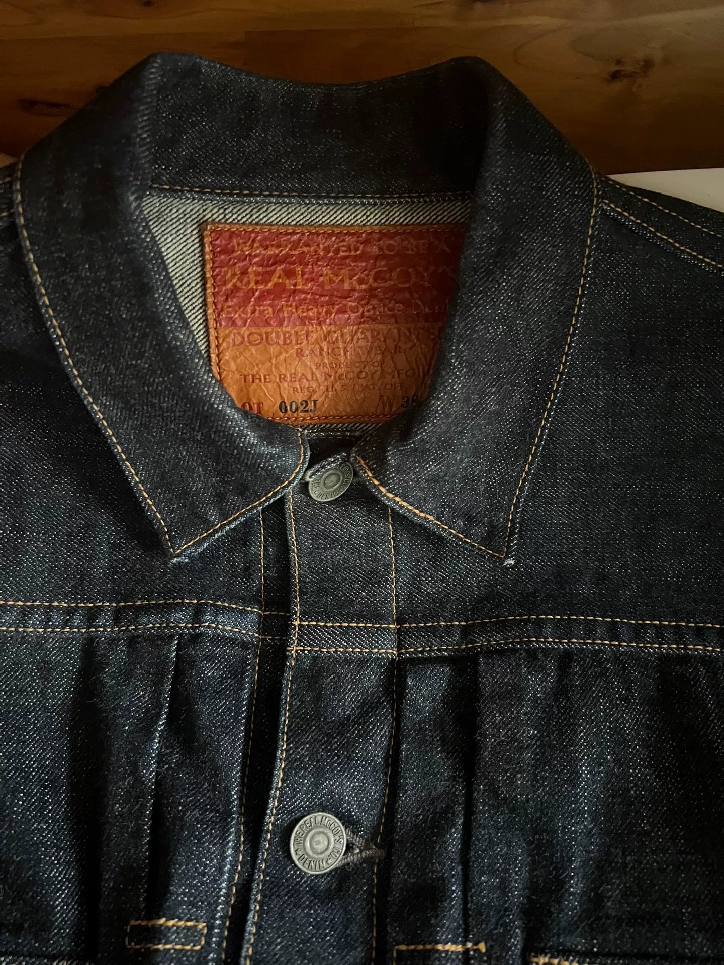 Real McCoy's Denim Jacket Classic Design