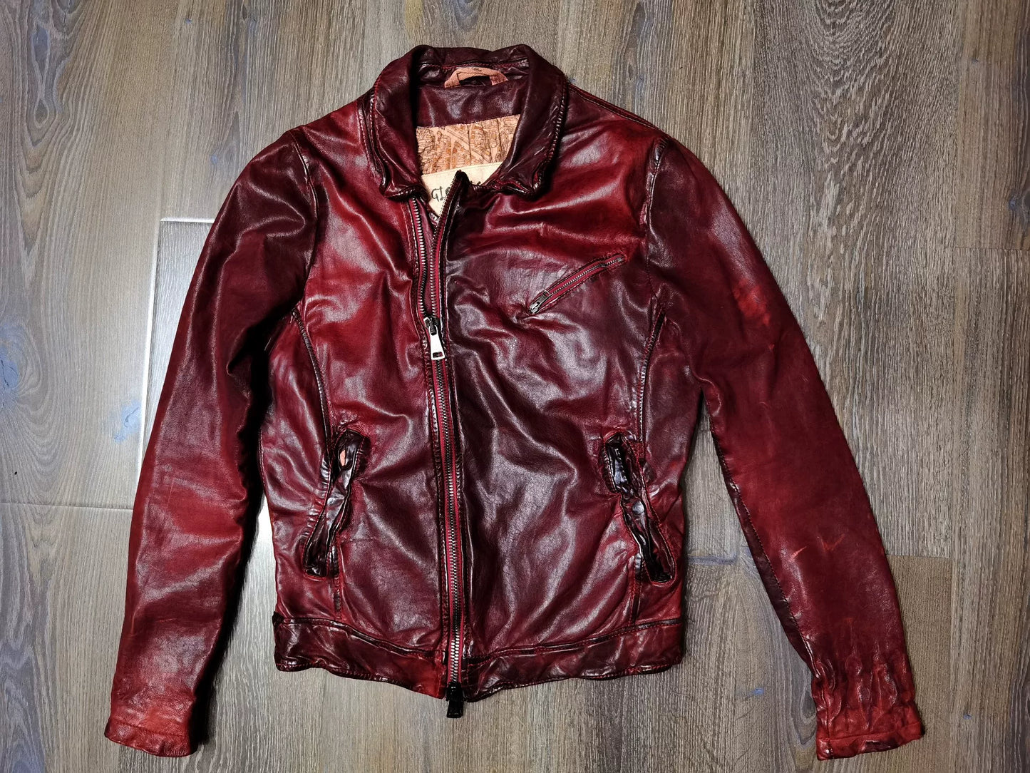 Giorgio Brato Vintage Limited Leather Jacket