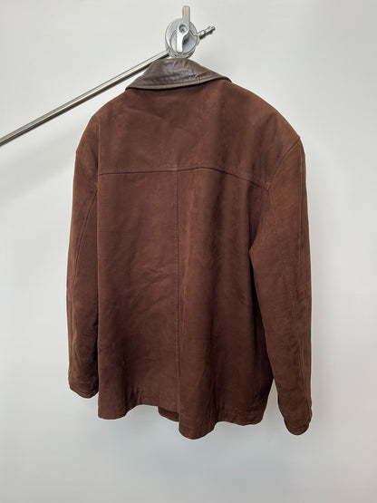 YVESSAINTLAURENT vintage Jacket with Leather Details