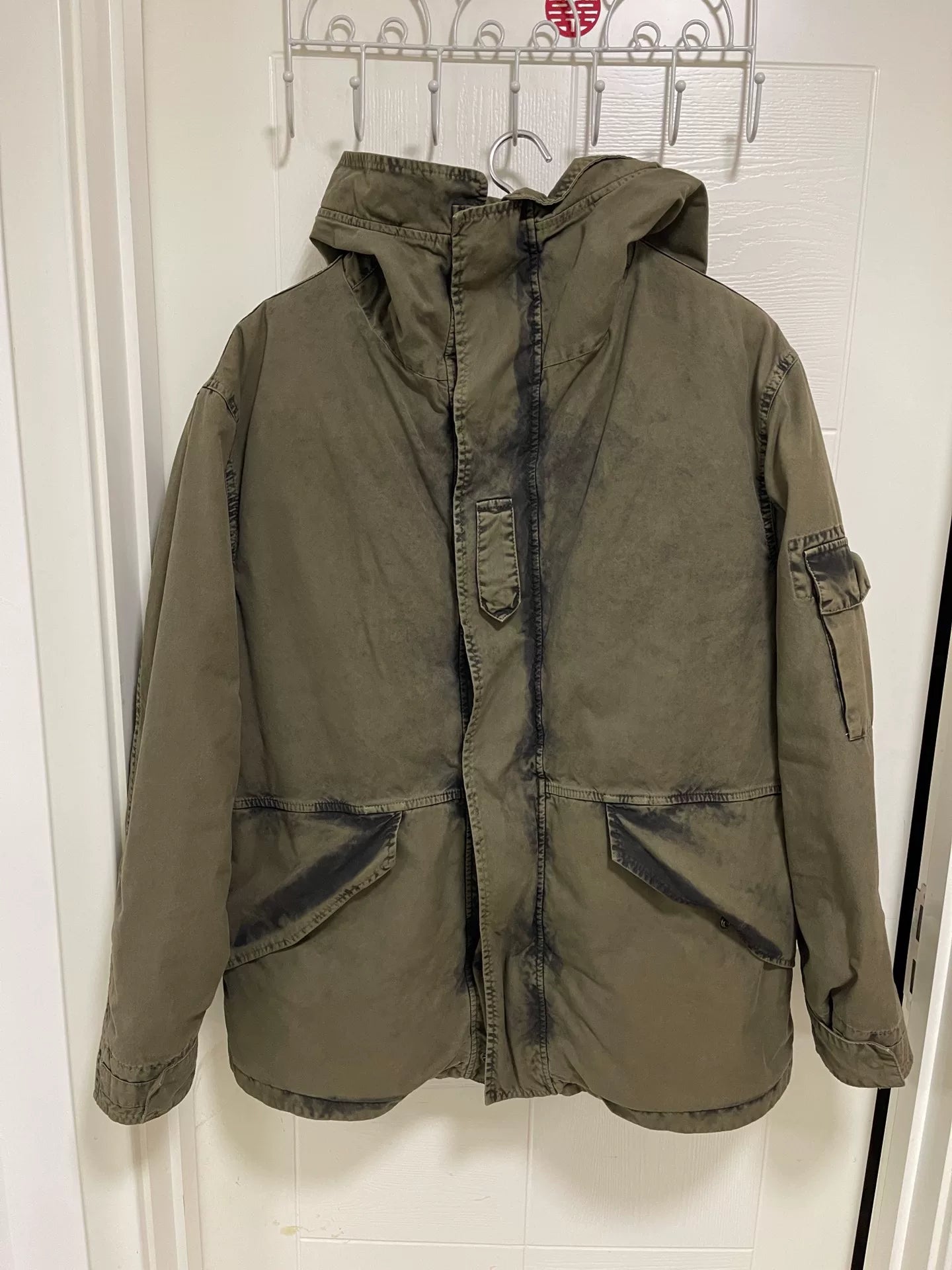 Mr&Mrs Italy Olive Green Parka