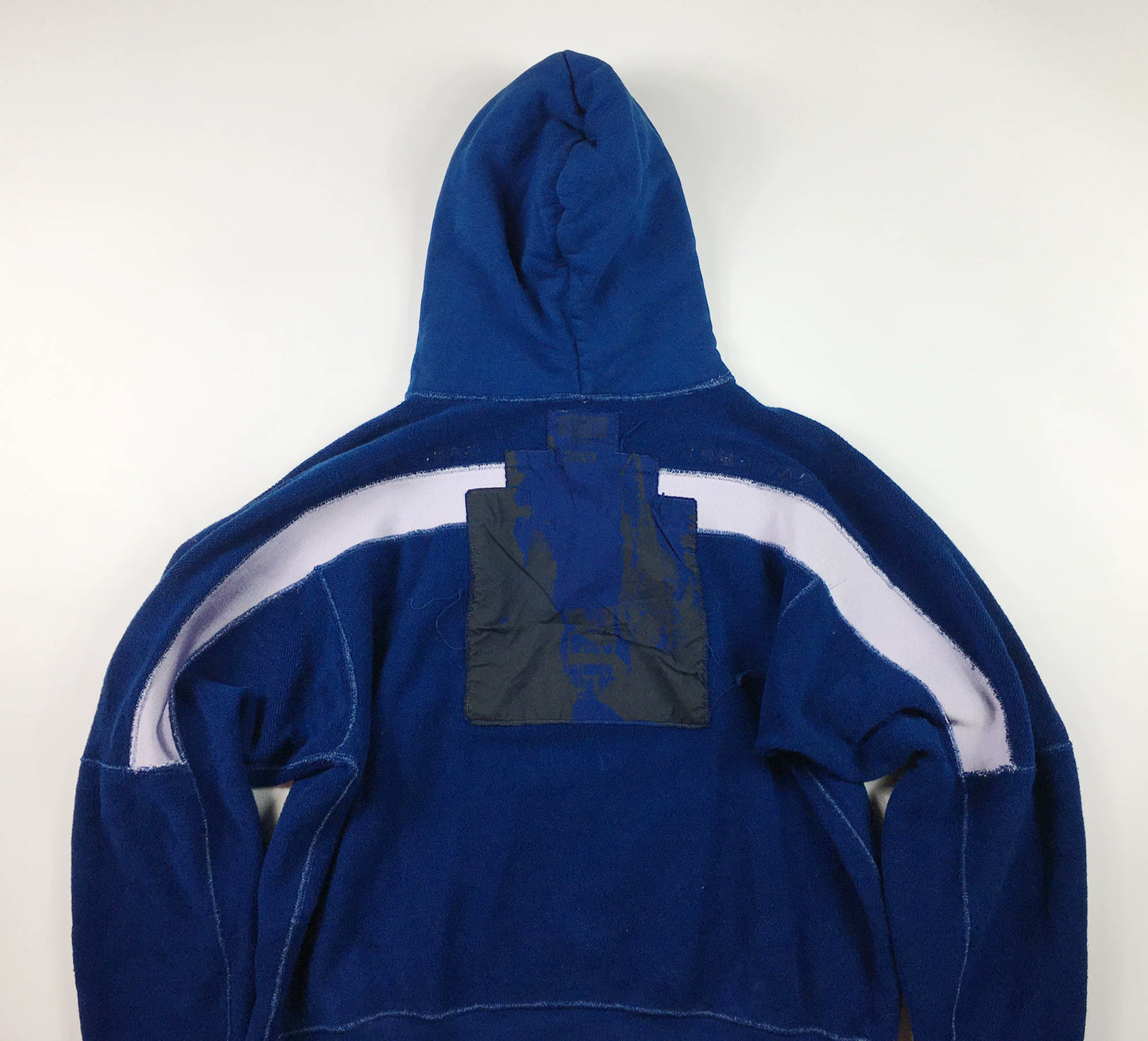 cav empt blue heavy hoodie sweatshirt