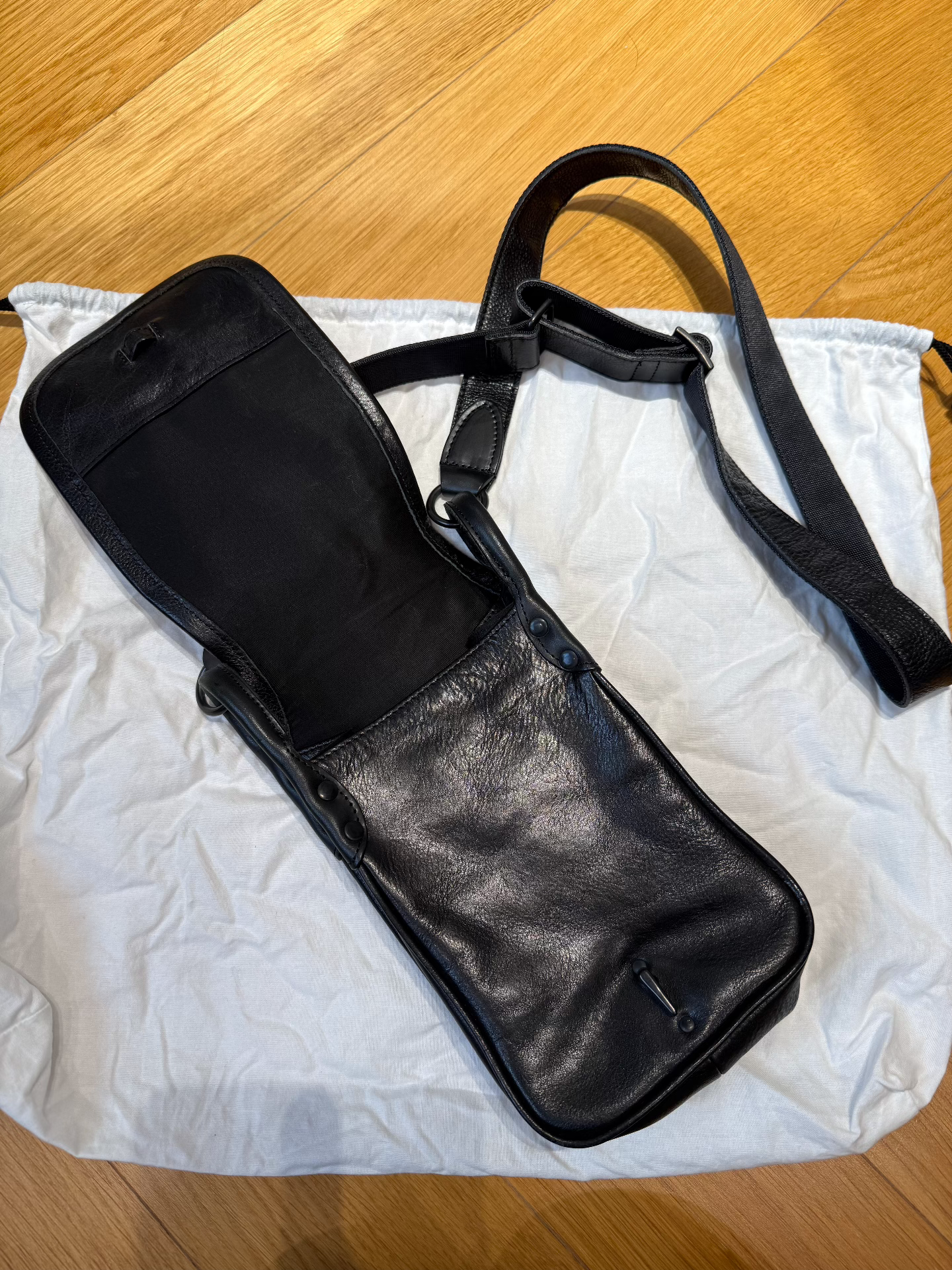 Yohji Yamamoto Main Line Crossbody Bag