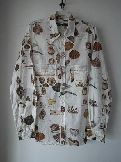 paul harnden s/s16 shell print shirt