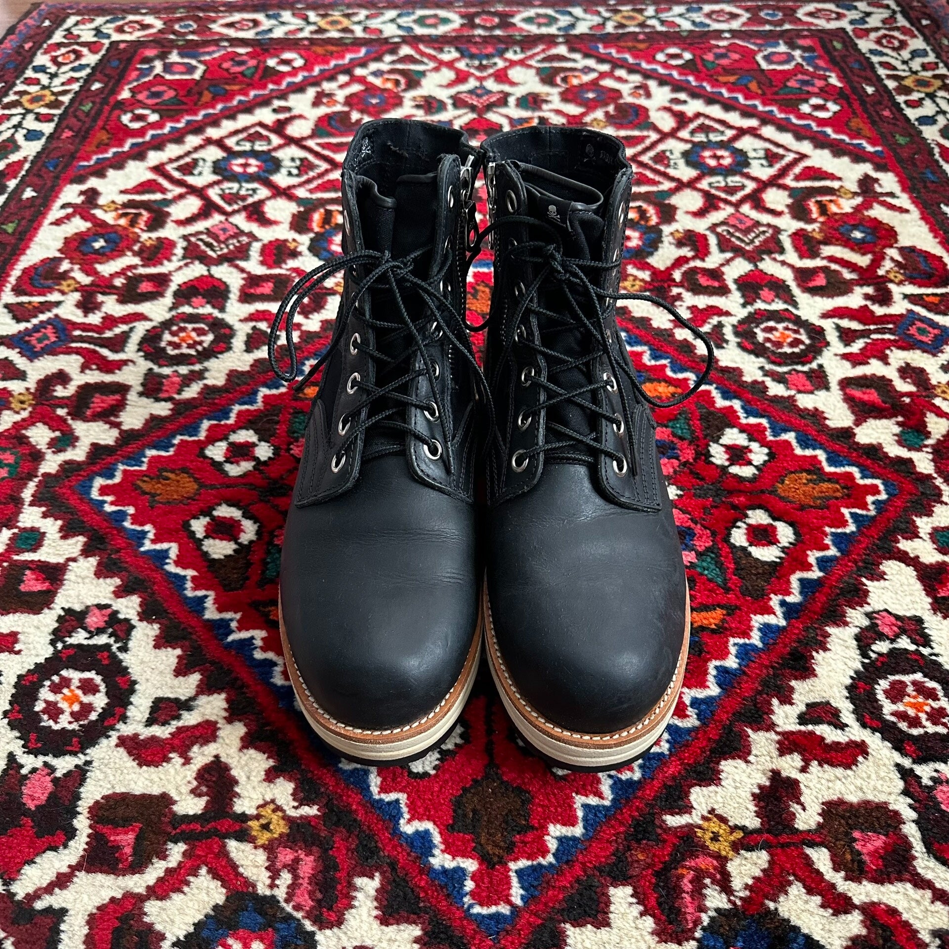 Visvim X mastermind Japan Black Boots