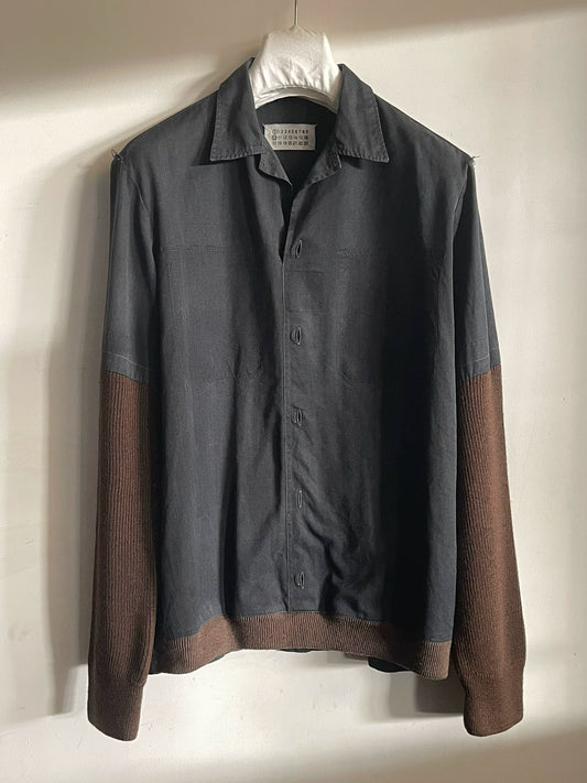 maison margiela artisan crafted long sleeve shirt