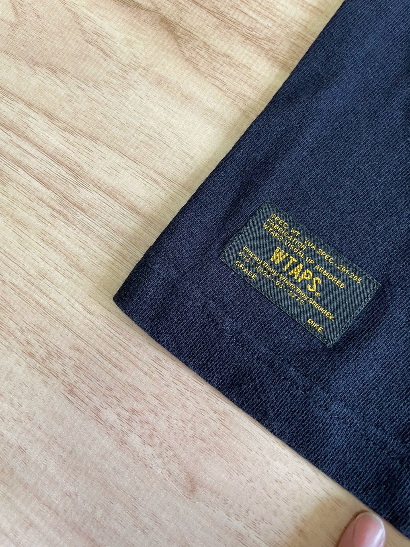 WTAPS 14SS Design Letter Print T-Shirt