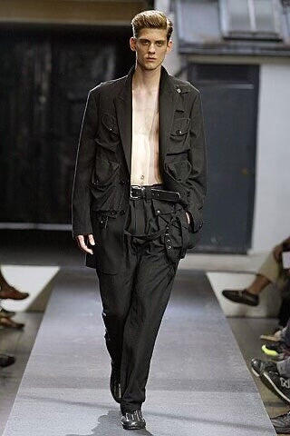Yohji Yamamoto Vest Suit Set