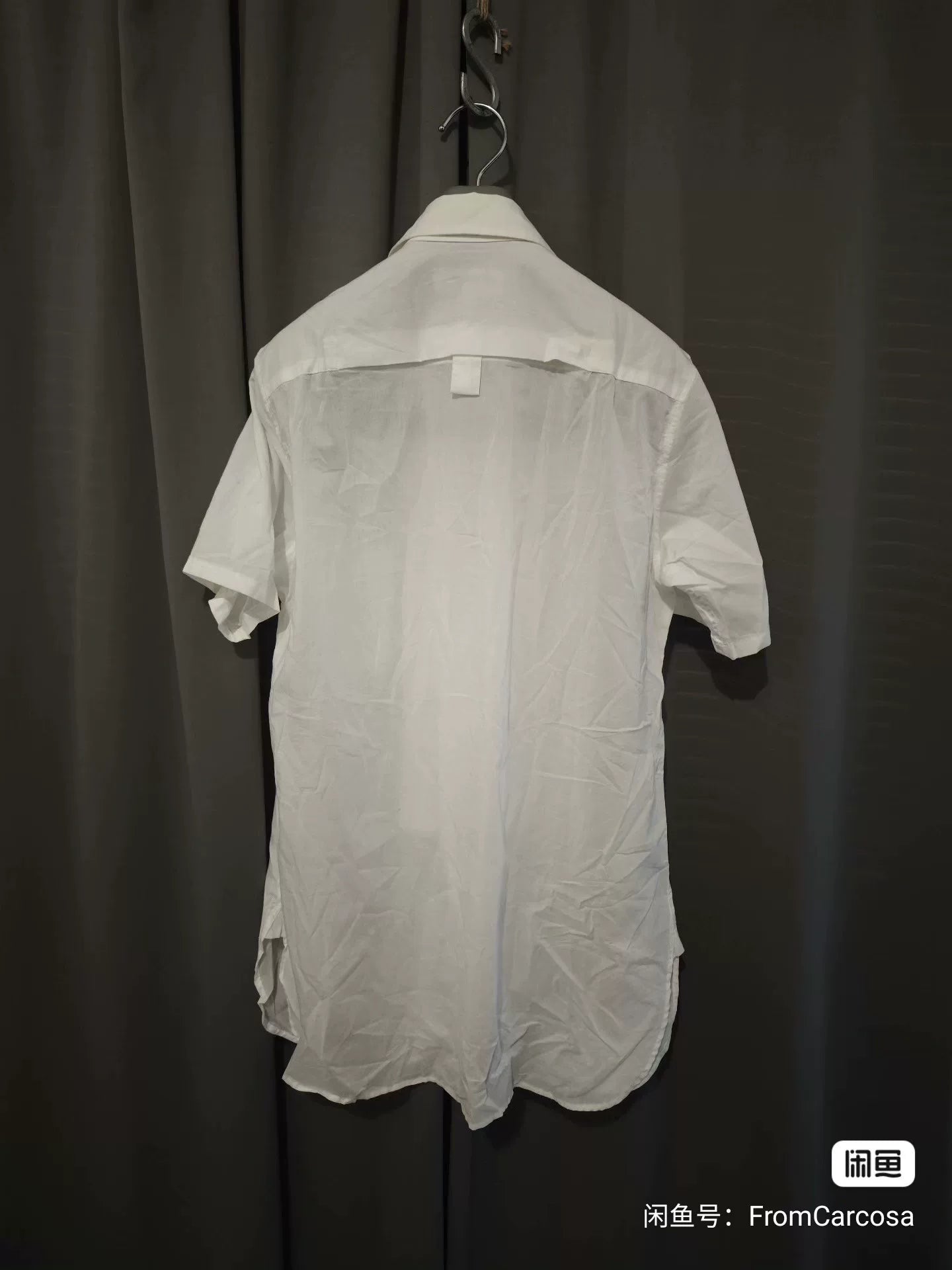 Yohji Yamamoto Zip Short-Sleeve Shirt