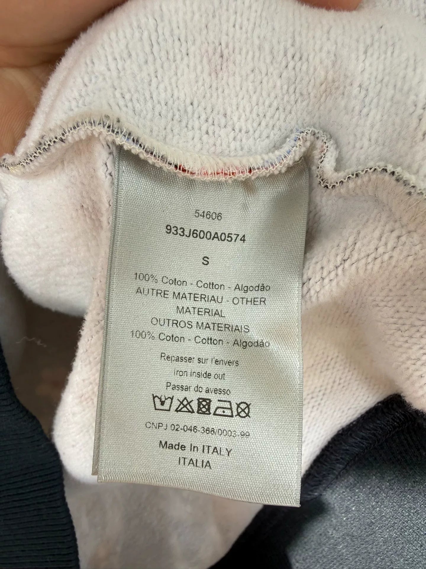 dior x sorayama dinosaur printed hoodie