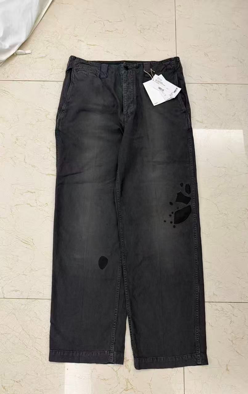 VISVIM EX WIDE CHINO PANTS CRASH
