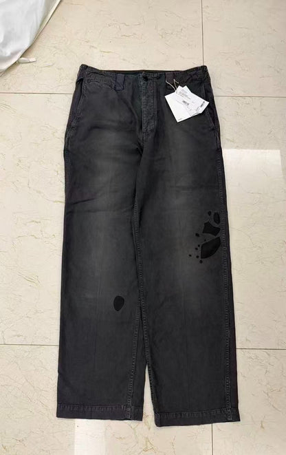 VISVIM EX WIDE CHINO PANTS CRASH
