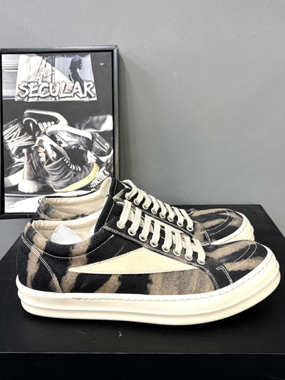Rick Owens 24FW Canvas Low-Top Sneakers