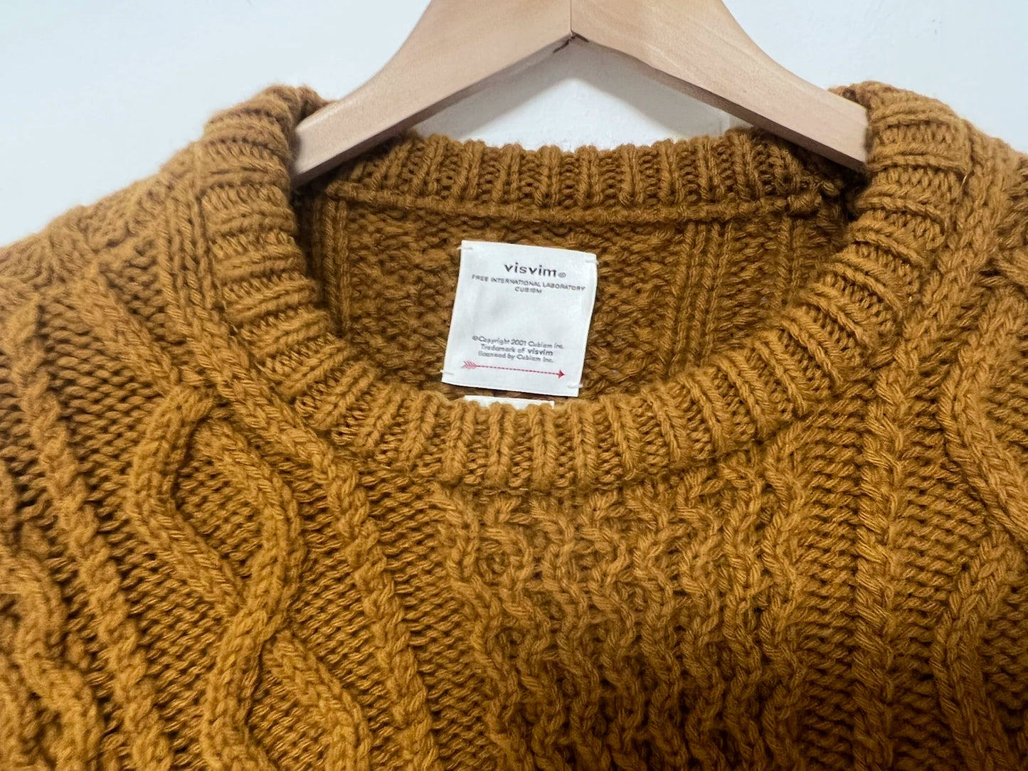 Visvim 21AW AMPLUS CREW KNIT Limited