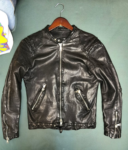 Giorgio Brato Biker Leather Jacket
