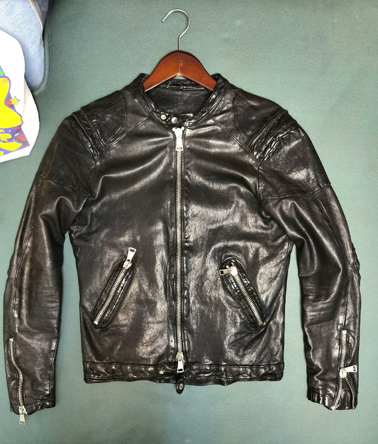 Giorgio Brato Biker Leather Jacket