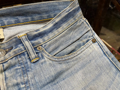 vintage distressed denim jeans by RRL