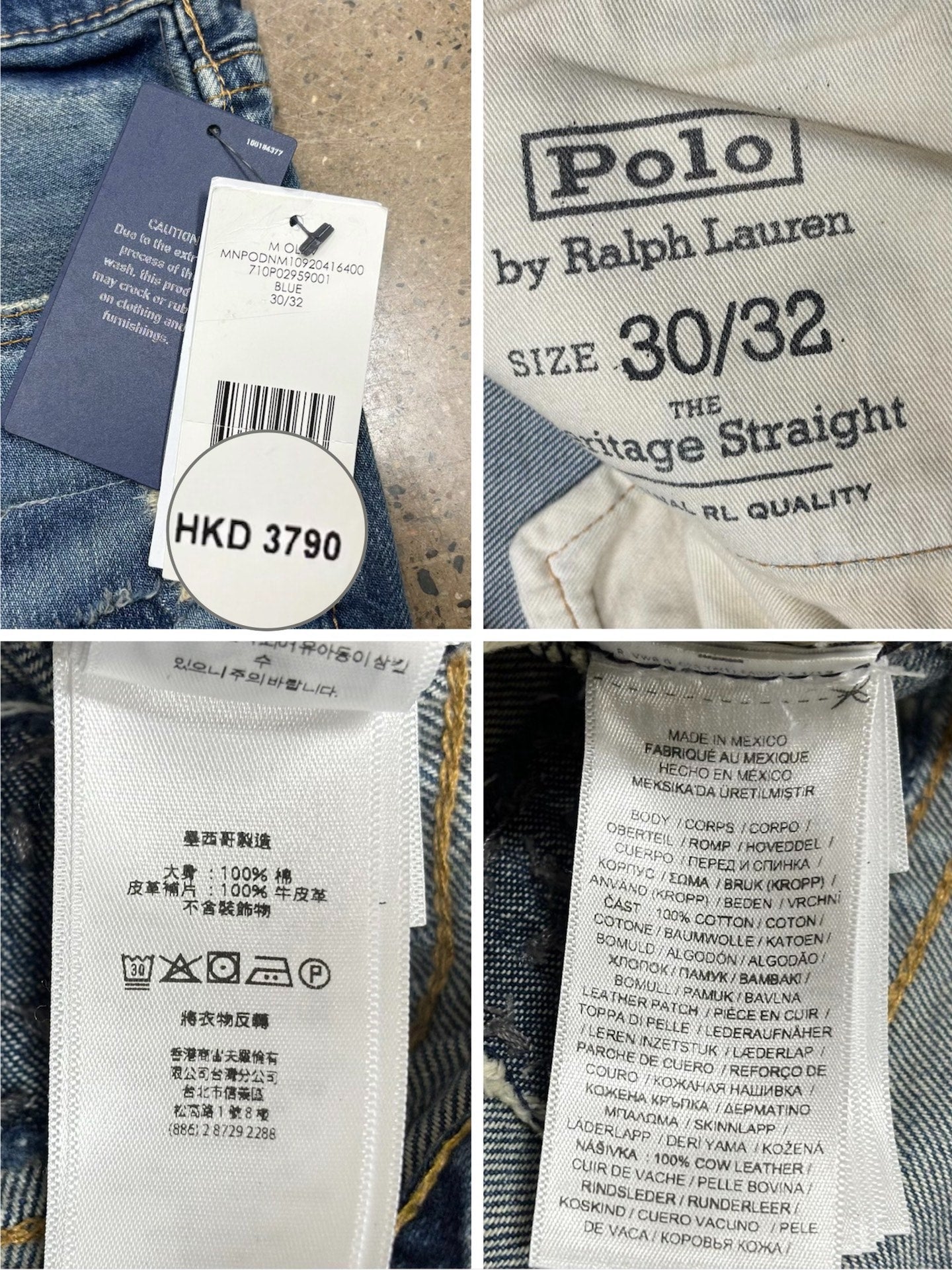 Polo Ralph Lauren Heritage Straight Jean