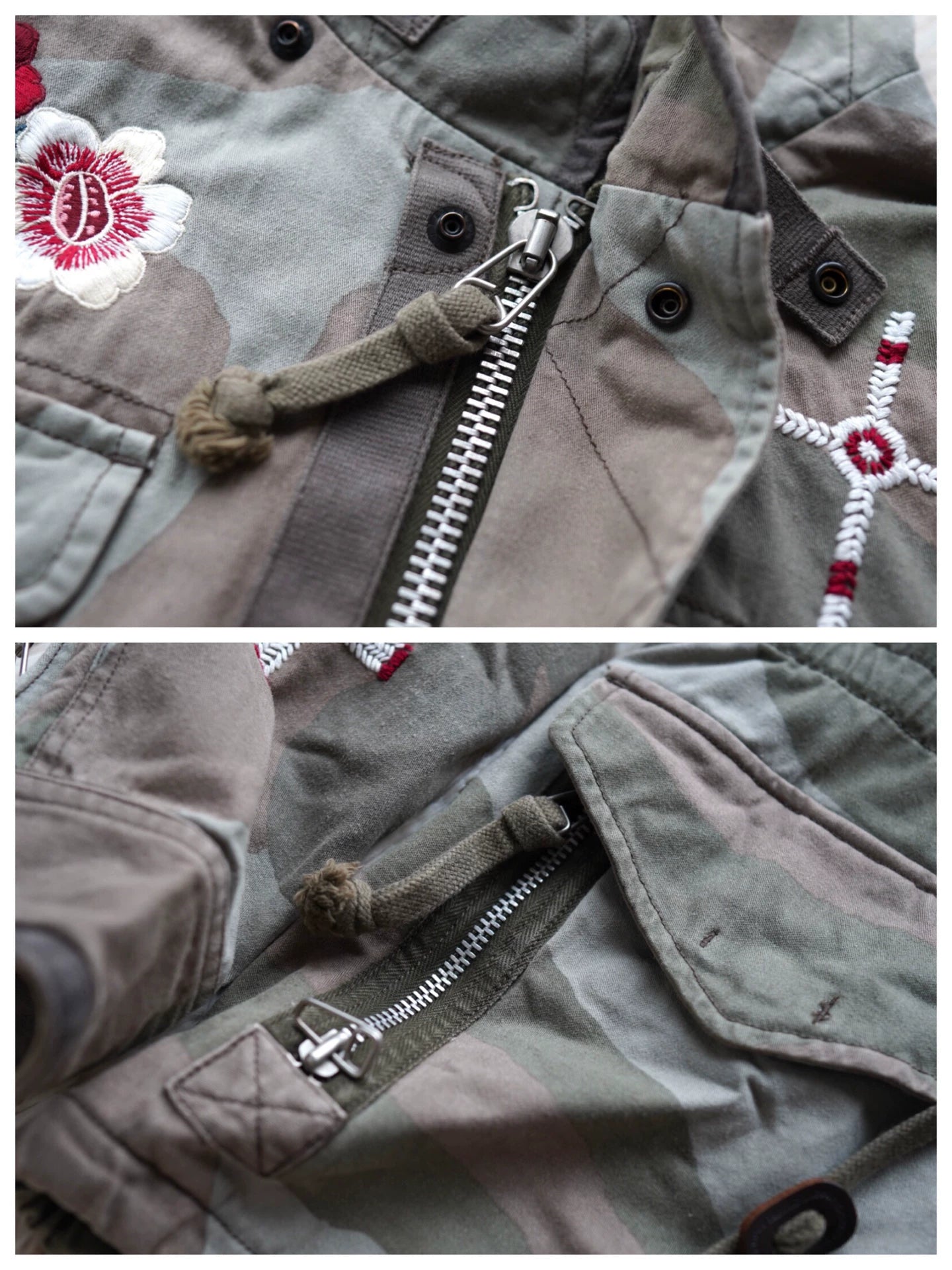 Neighborhood M65 13SS Embroidered Jacket