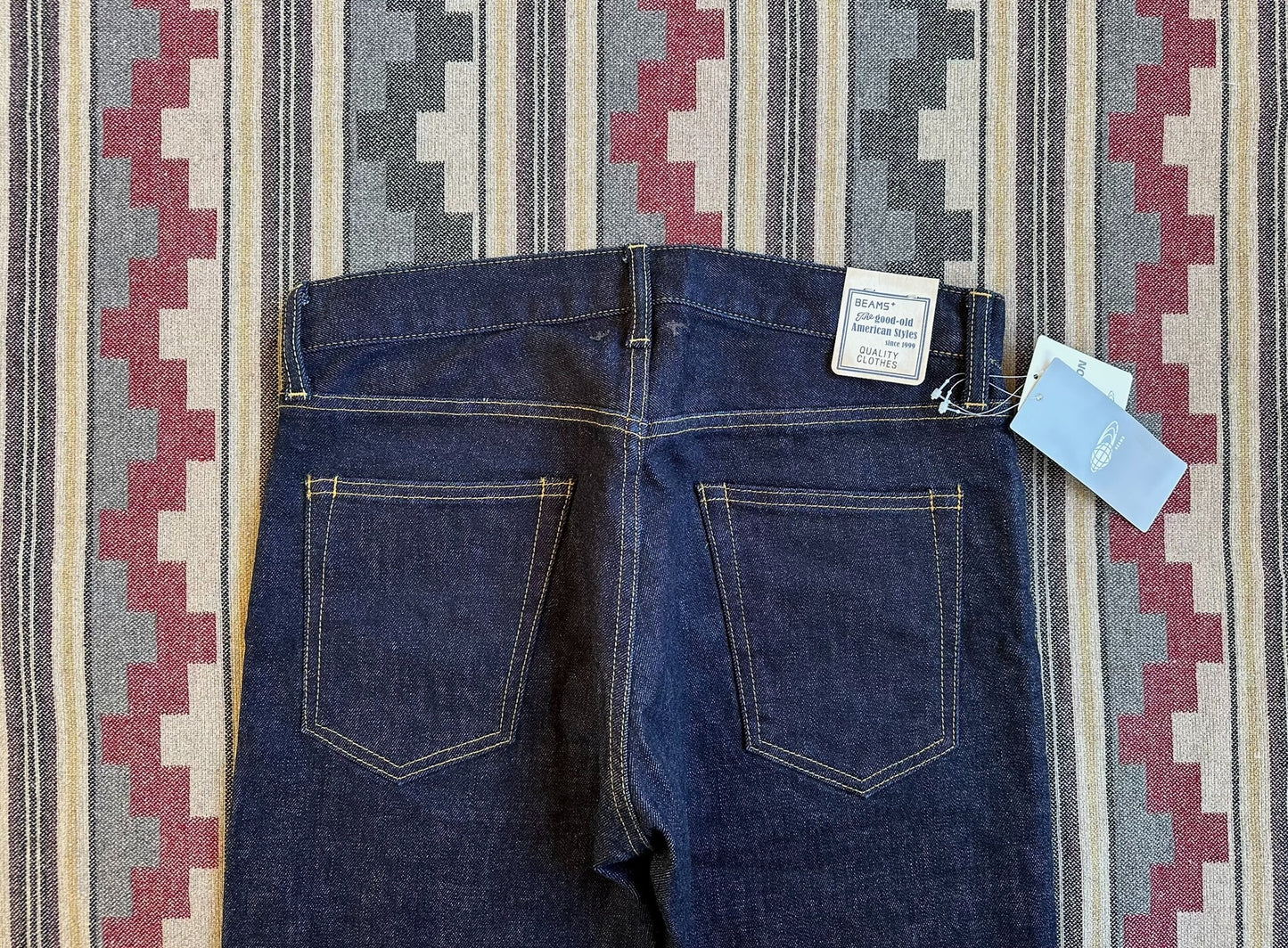 BEAMS PLUS 5 Pocket Tapered Denim Pants