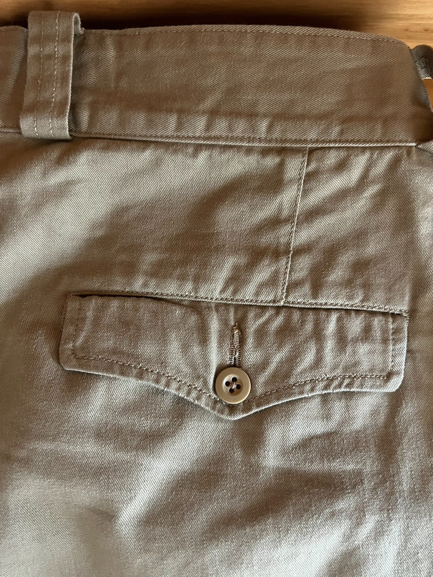 vintage khaki officer pants by Vontade