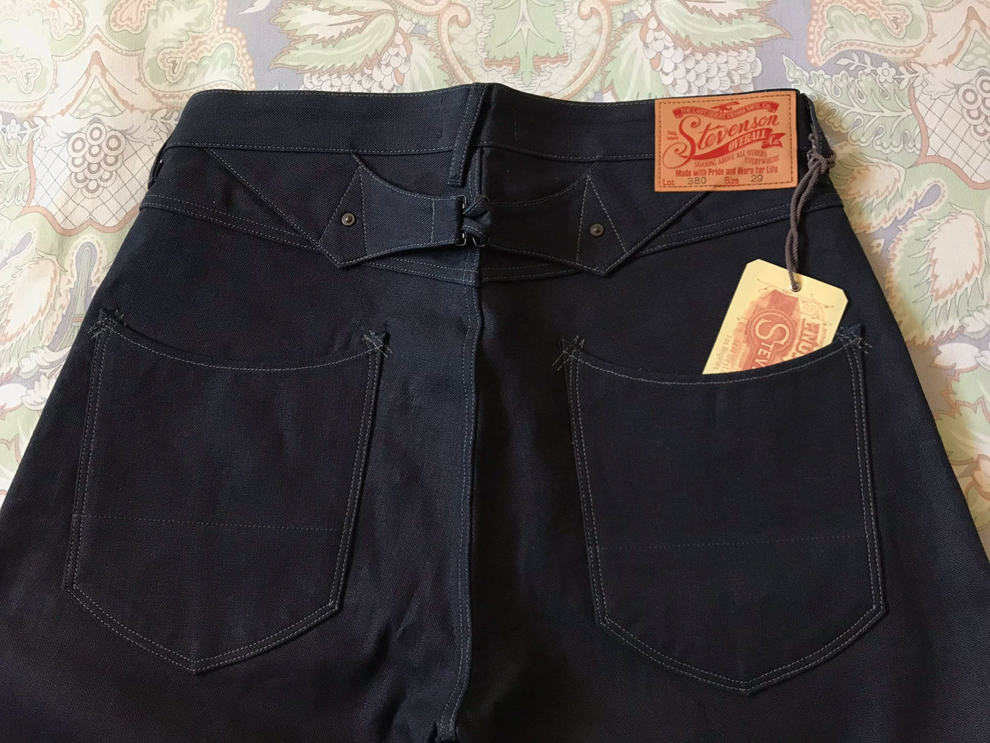 Stevenson Overall 380 Indigo Canvas Pants