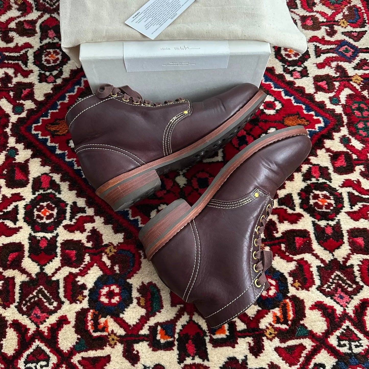 Visvim Brigadier Boots 18aw Size 8