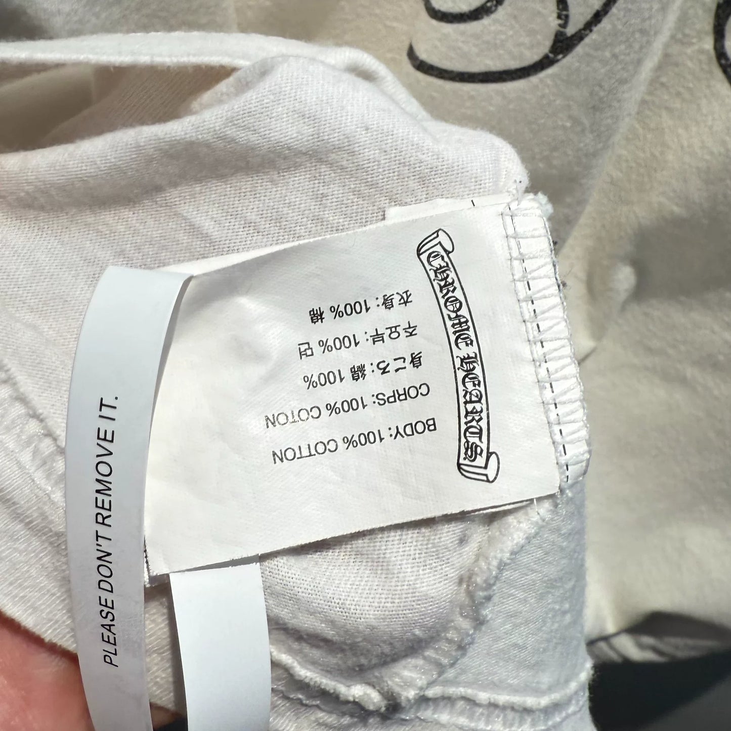 chrome hearts cross scroll short sleeve shirt