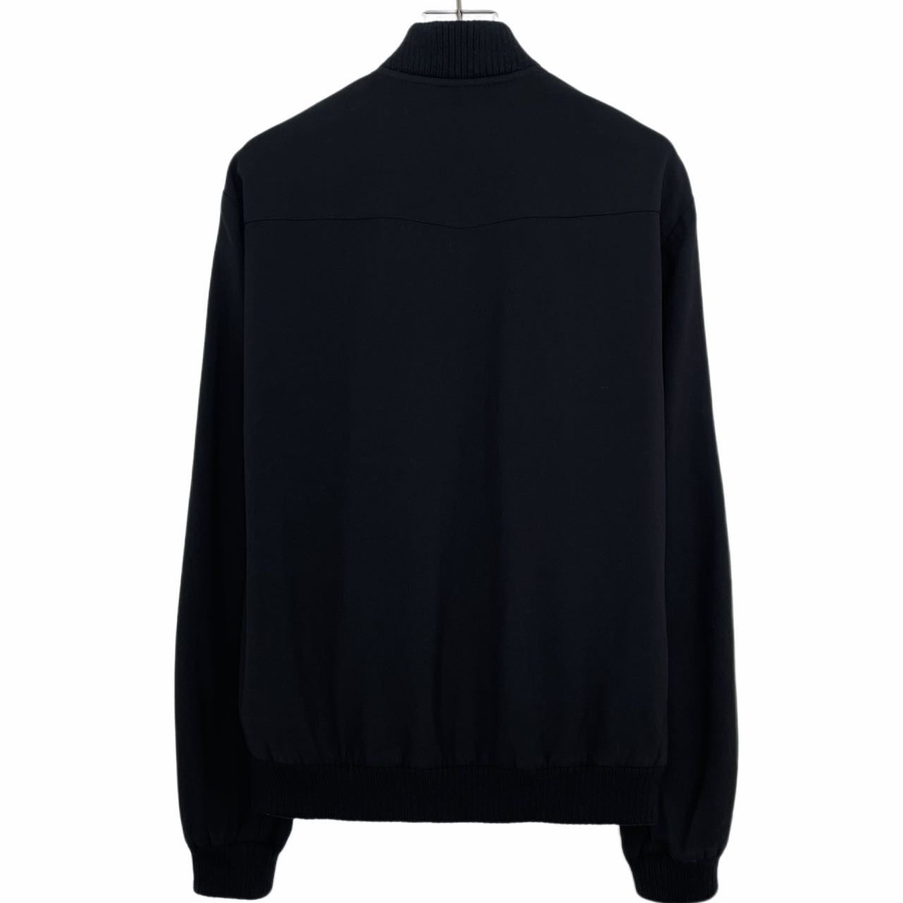 Saint Laurent Black Embroidered Bomber Jacket