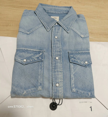visvim 18SS Bandana Denim Shirt