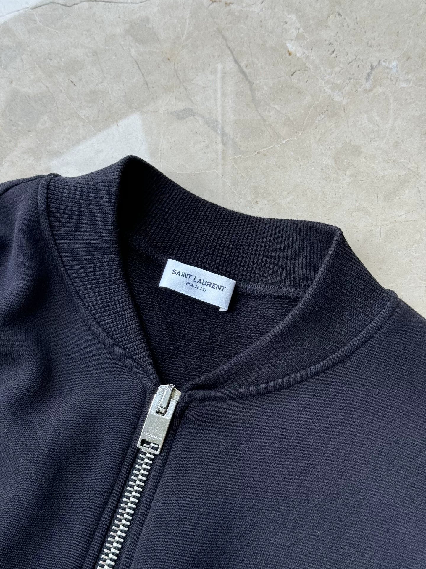 YSL Men's Patchwork Baseball Jacket