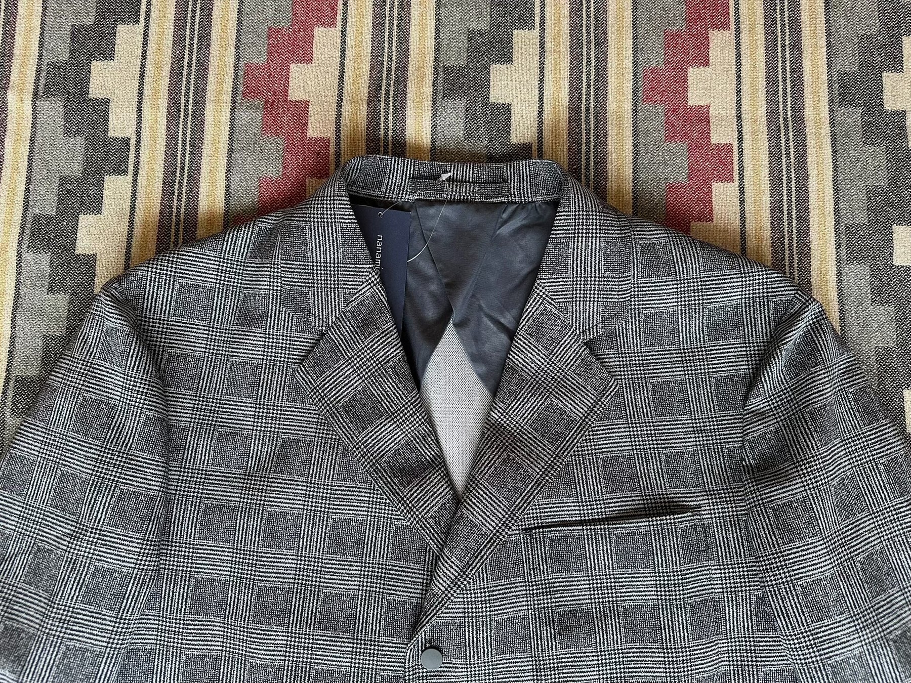NANAMICA x SLOWEAR ALPHA DRY Check Blazer