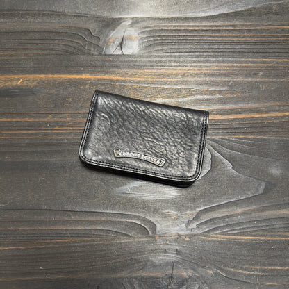Chrome Hearts 925 Silver Scroll Fold Card Holder