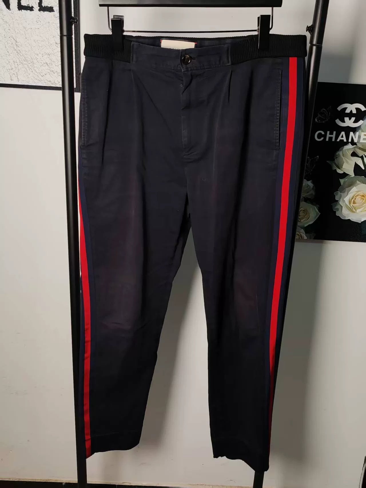 Gucci Stripe Pants for Casual Wear