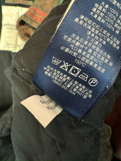 Ralph Lauren Patchwork Thick Shirt Jacket