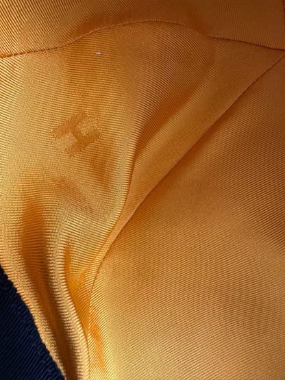 hermes cashmere baseball cap in dark blue